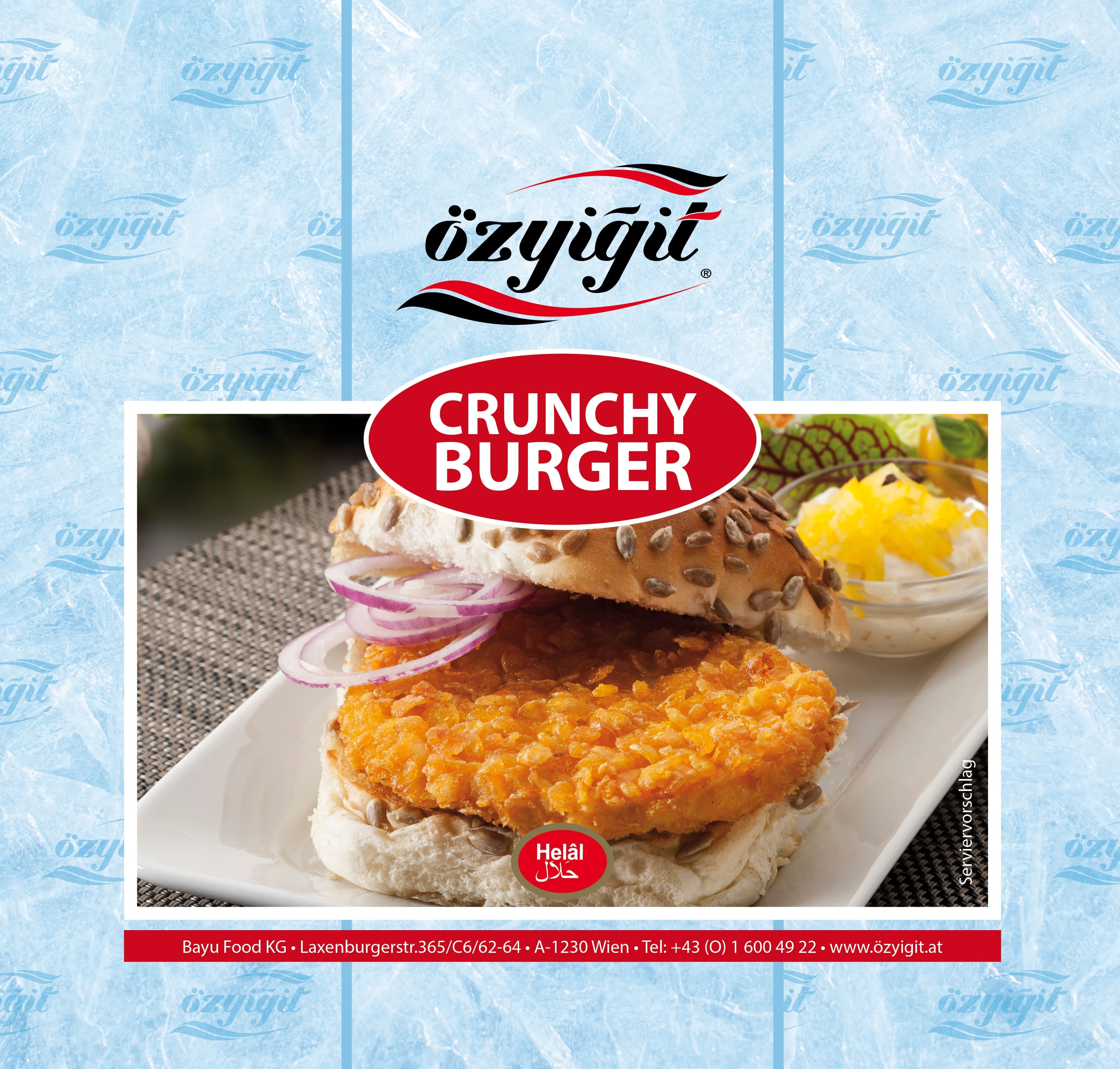 ÖZYIGIT CRUNCHY BURGER 720G