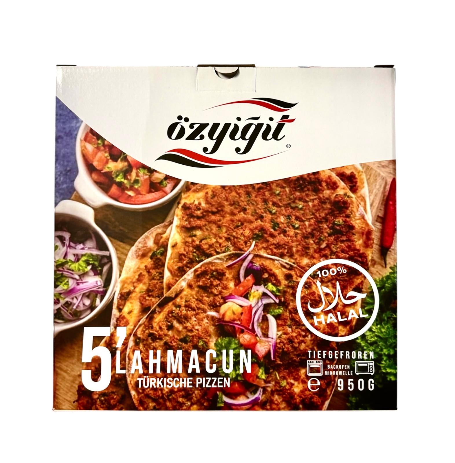 ÖZYIGIT TÜRKISCHE PIZZA 950G 5STK