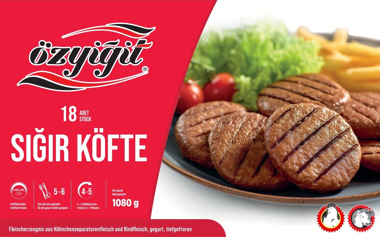 ÖZYIGIT RINDER BURGER 18´