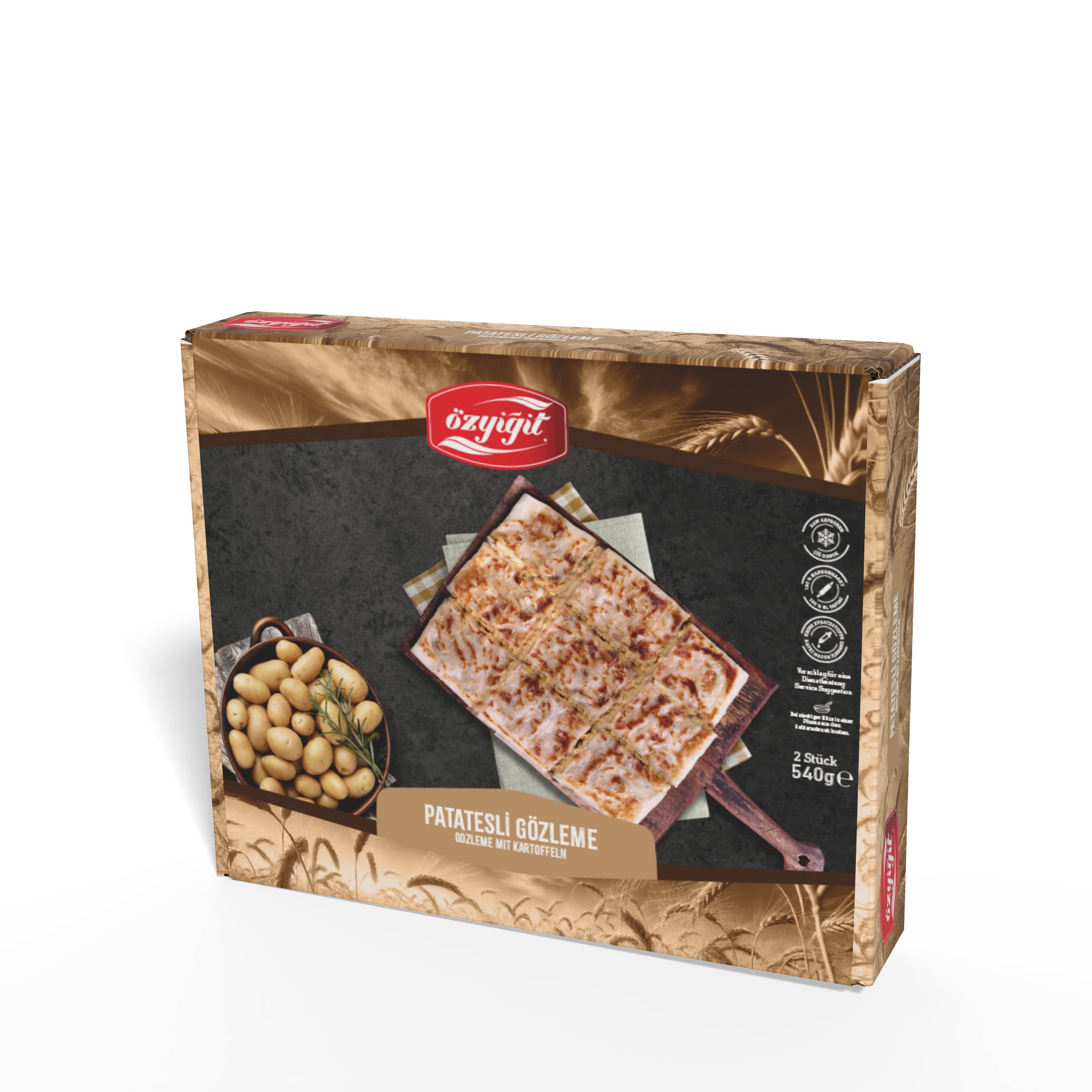 ÖZYIGIT PATETESLI  GÖZLEME 2x270G