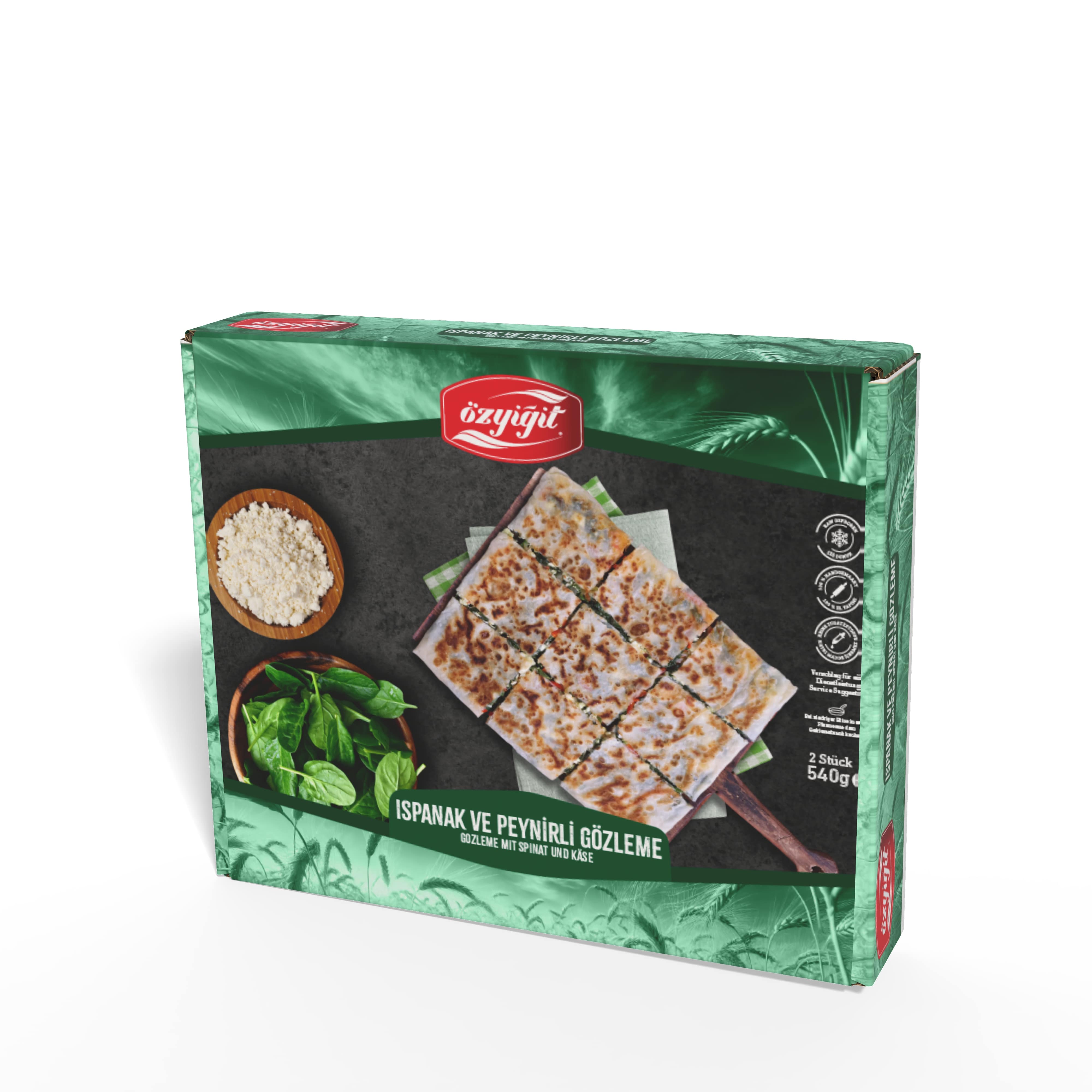 ÖZYIGIT ISPANAKLI GÖZLEME 2x270G