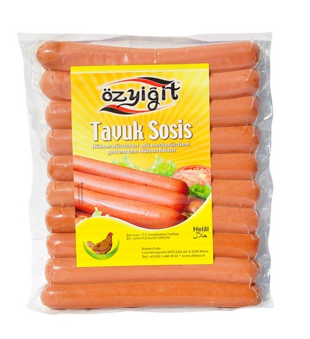ÖZYIGIT GEFLÜGELWÜRSTCHEN 400G