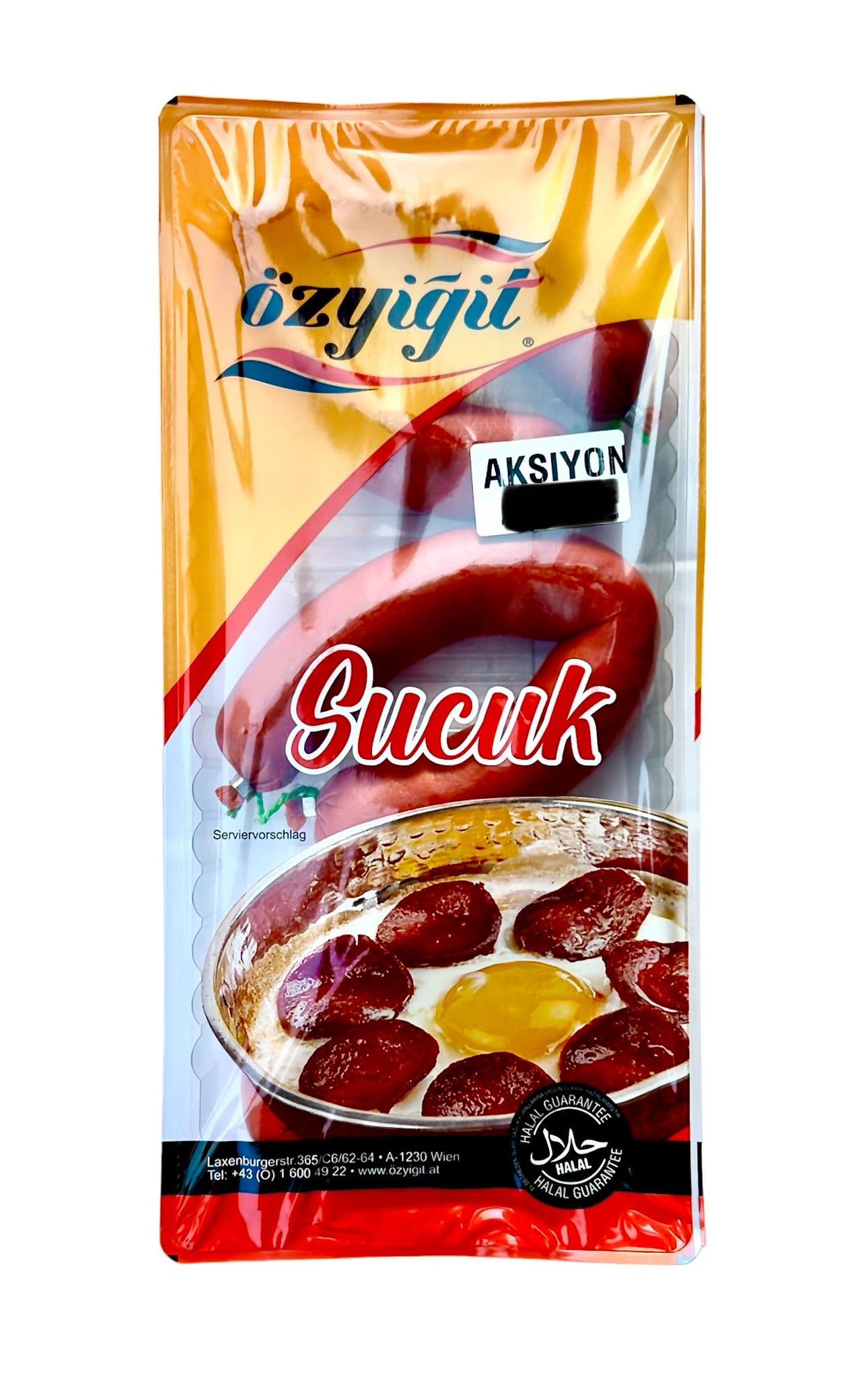 ÖZYIGIT KNOBLAUCHWURST MILD 900G