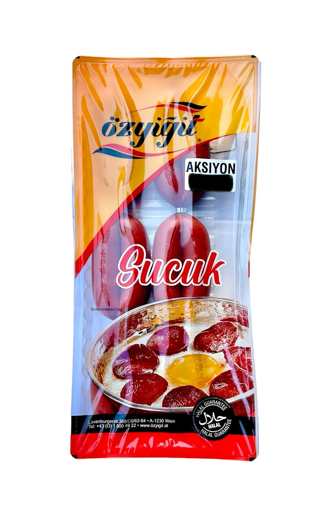 ÖZYIGIT KNOBLAUCHWURST SCHARF 900G