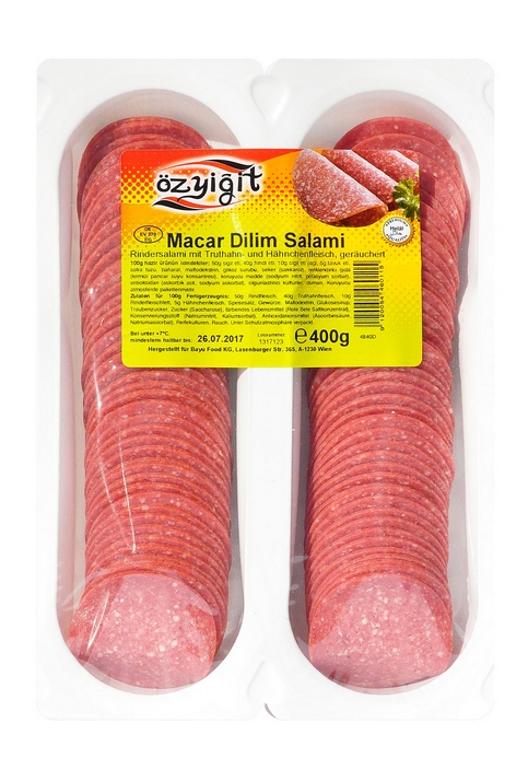 ÖZYIGIT PUTENSALAMI IN SCHEIBEN 400G