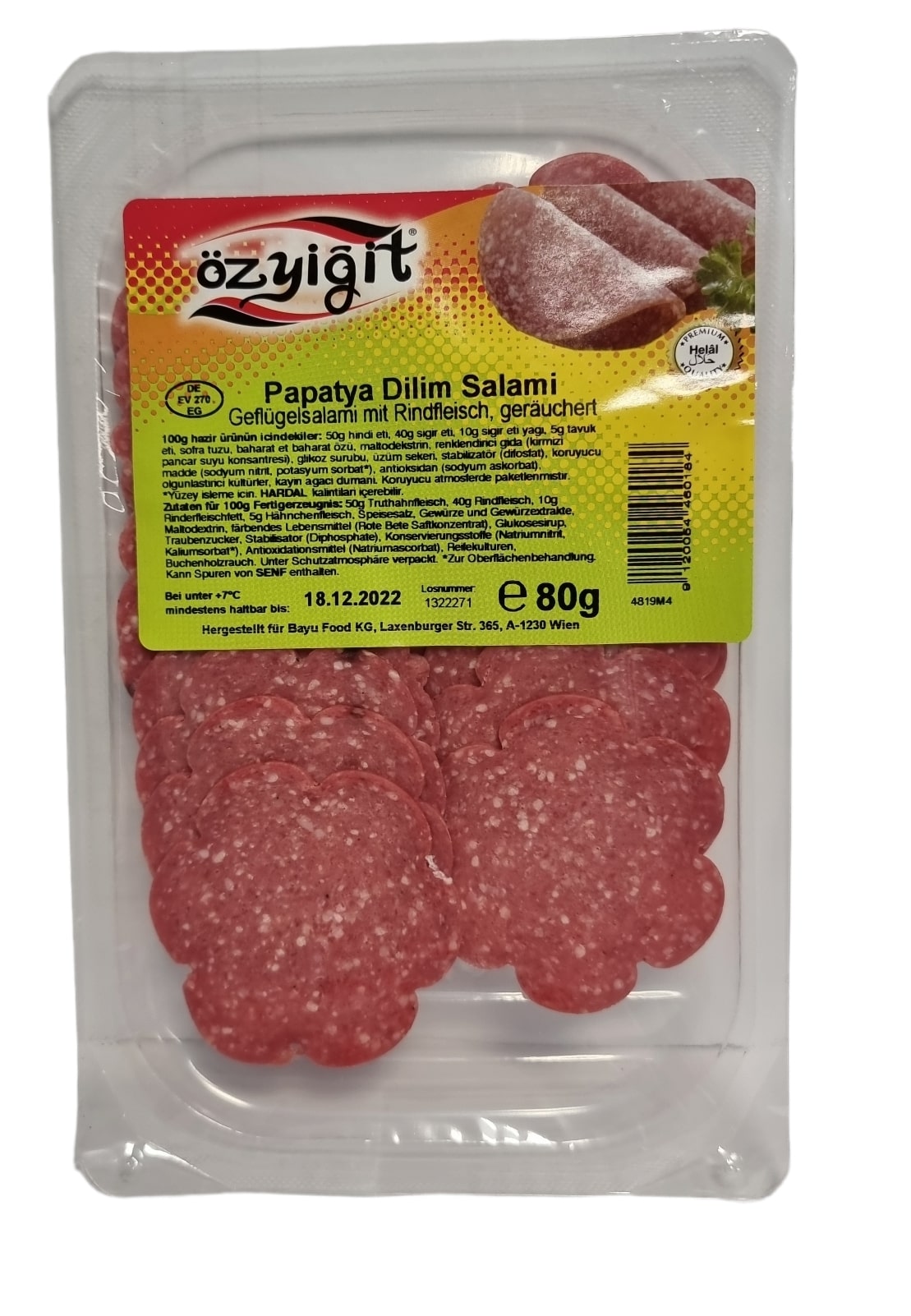 ÖZYIGIT PUTENSALAMI BLUMENF. 80G