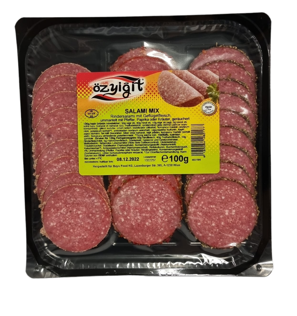 ÖZYIGIT MIX SALAMI 100G