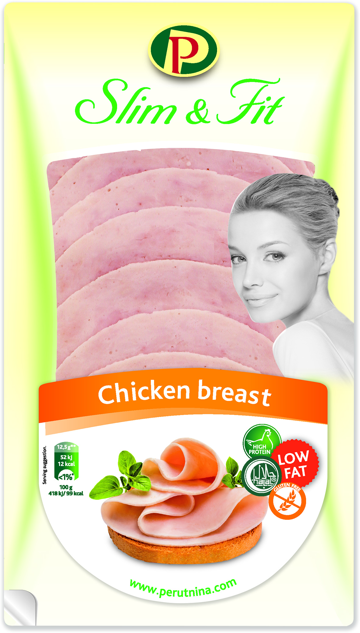 PERUTNINA HÜHNERBRUST 100G