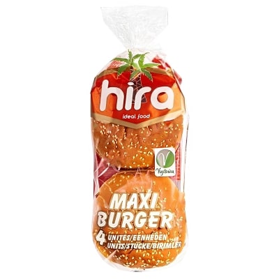 HIRA MAXI BURGER BROT 4 x 300G