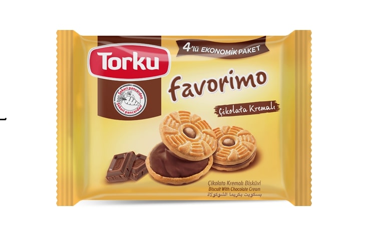 TORKU KEKSE M. SCHOKO. FÜLL. 4x61G