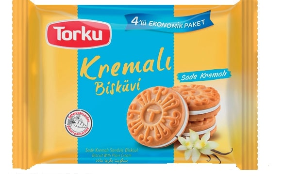 TORKU KEKSE M. CREME FÜLL. 4x61G