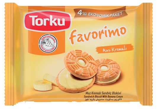TORKU KEKSE M. BANANEN FÜLL. 4x61G