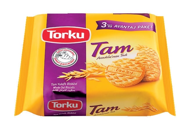 TORKU TAM HAFERKEKSE 3x125G
