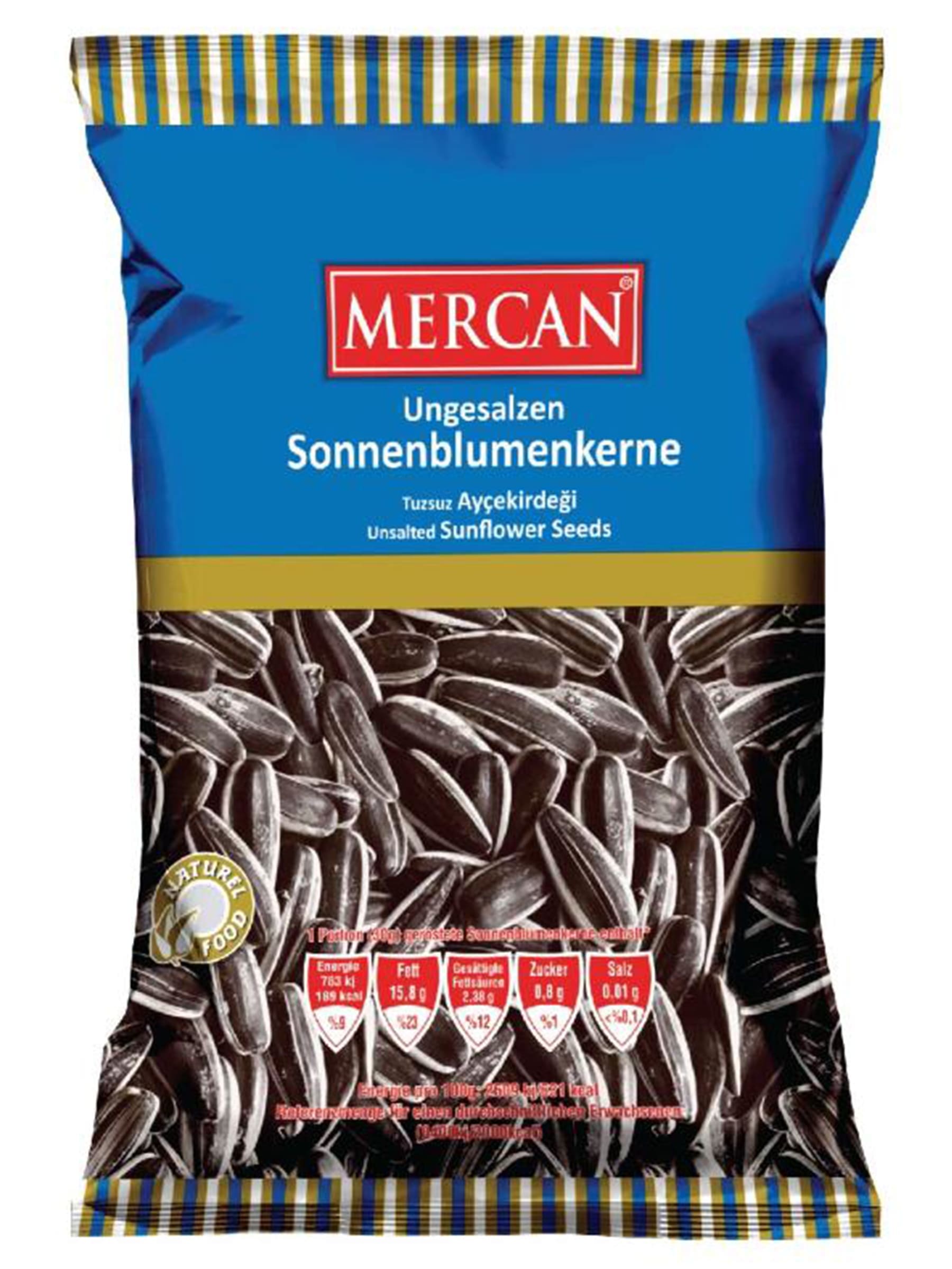 MERCAN SONNENBLUMENK. UNGES. 130G