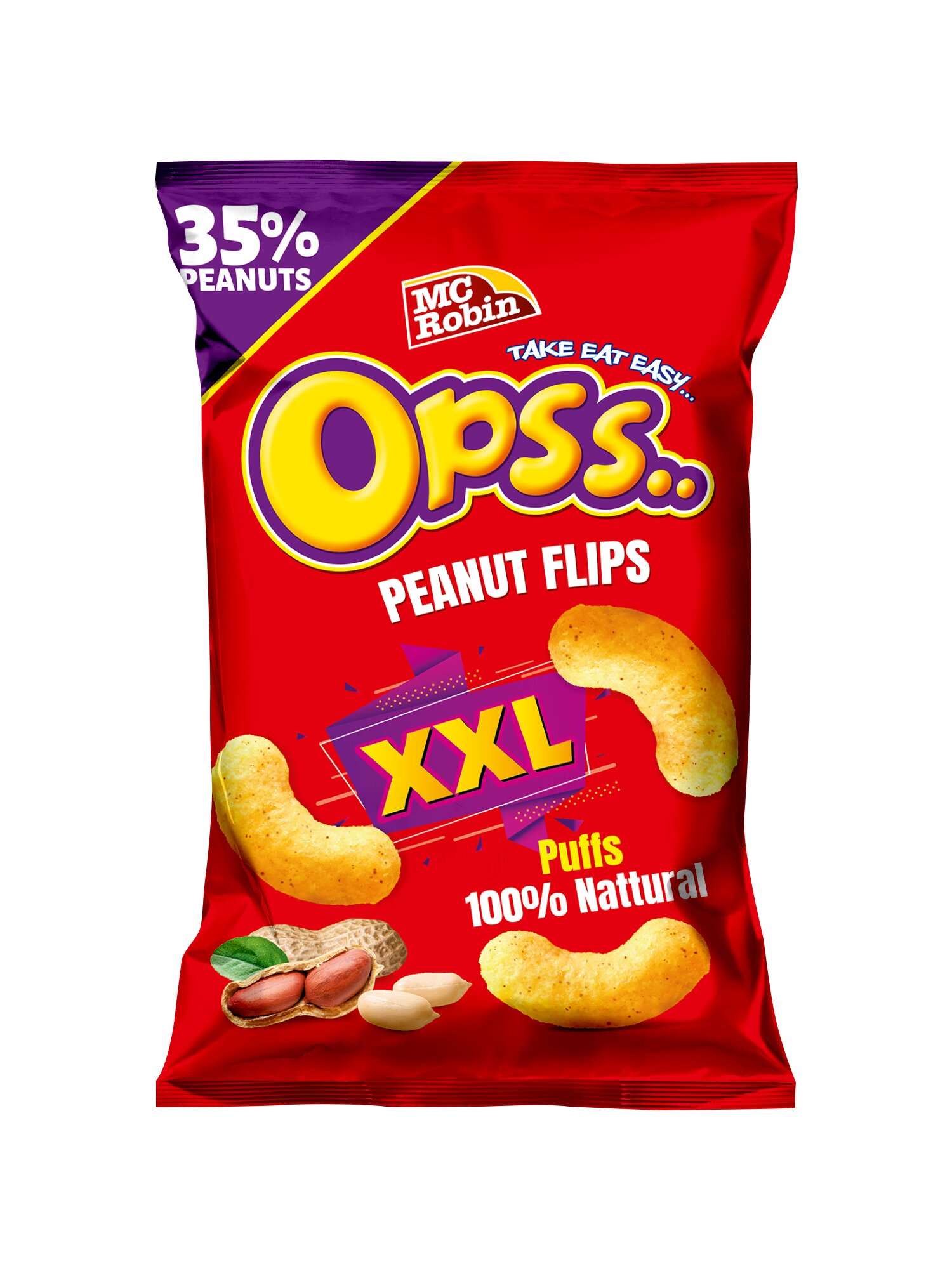 MC ROBIN PEANUT FLIPS XXL 100G