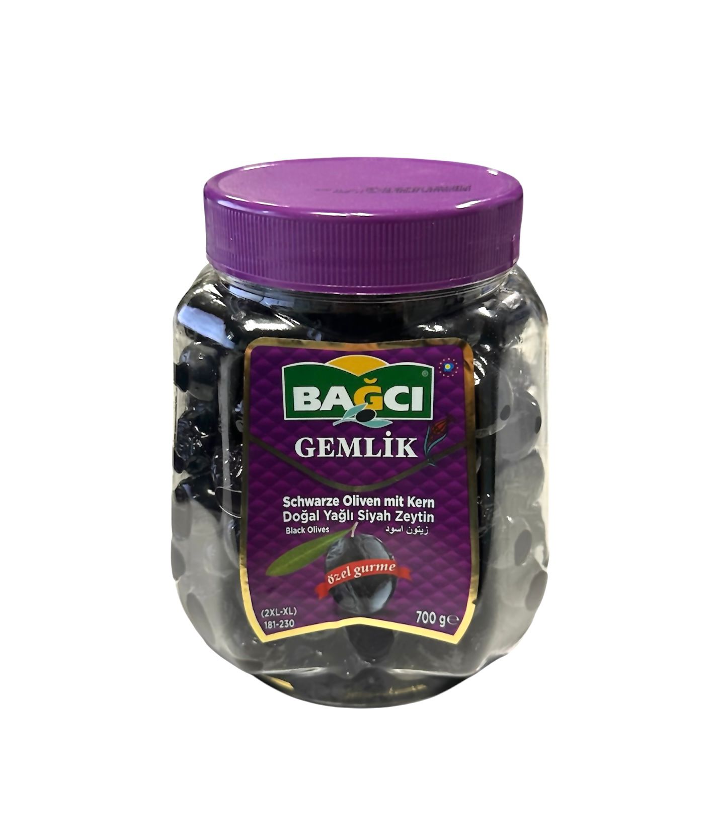 BAGCI SCHWAR. OLIVEN XL 700G PET