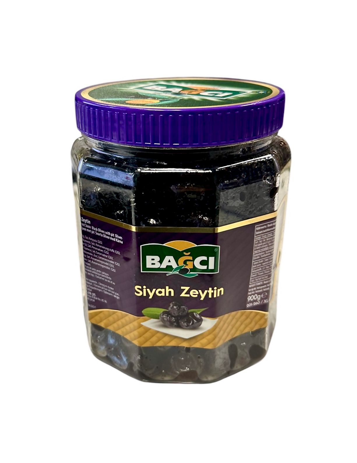 BAGCI SCHWAR. OLIVEN  XL 900G PET