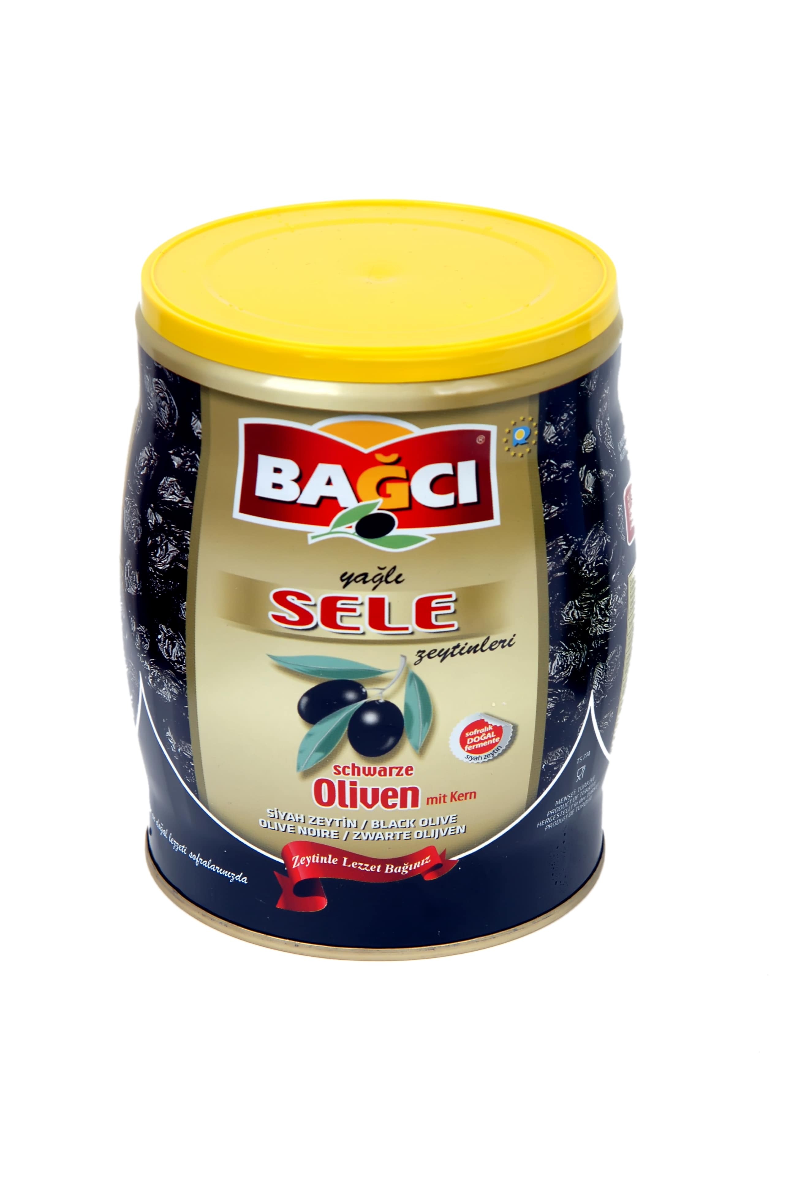 BAGCI SELE SCHWAR. OLIVEN 750G DOSE