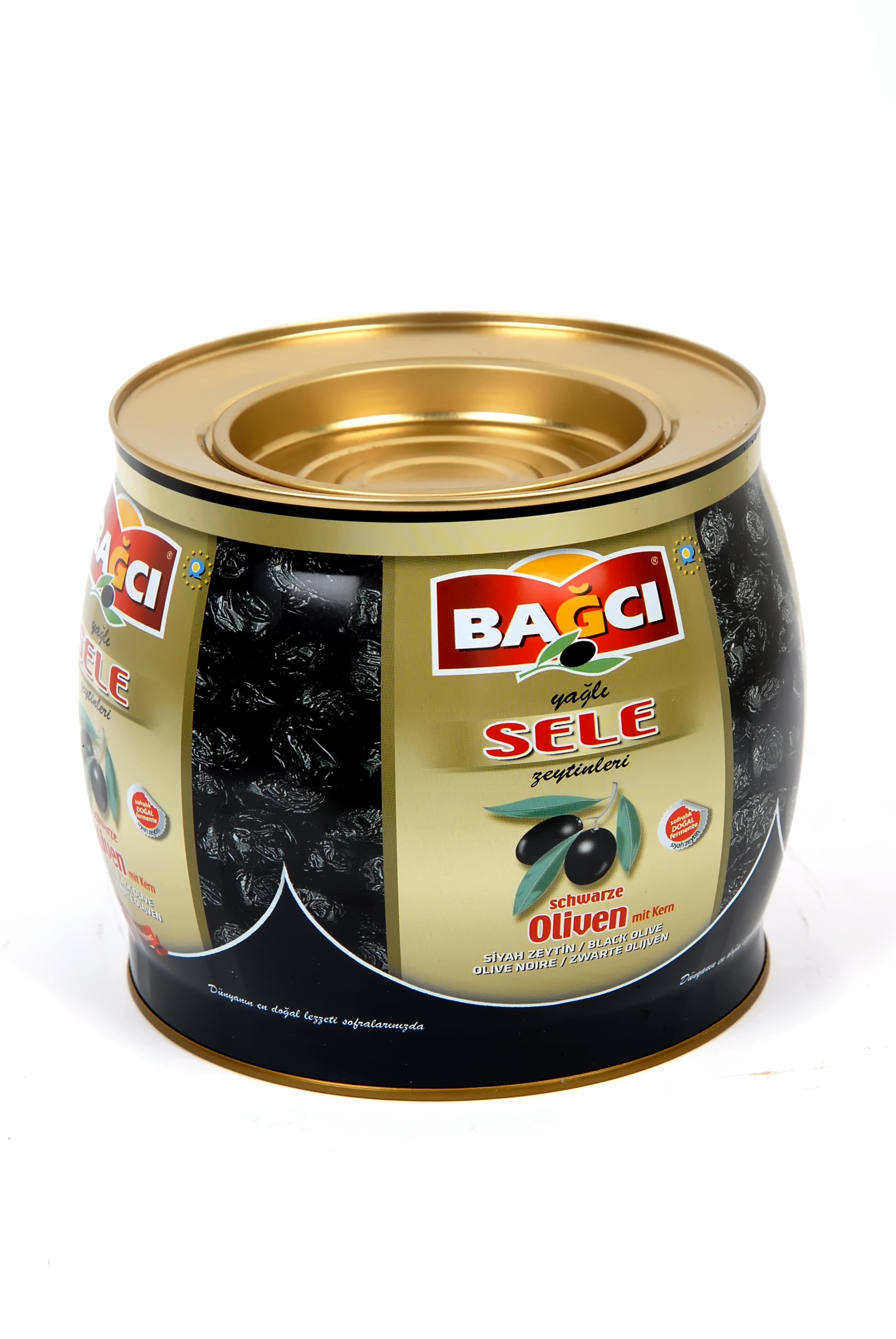 BAGCI SELE SCHWAR. OLIVEN 1500G DOSE
