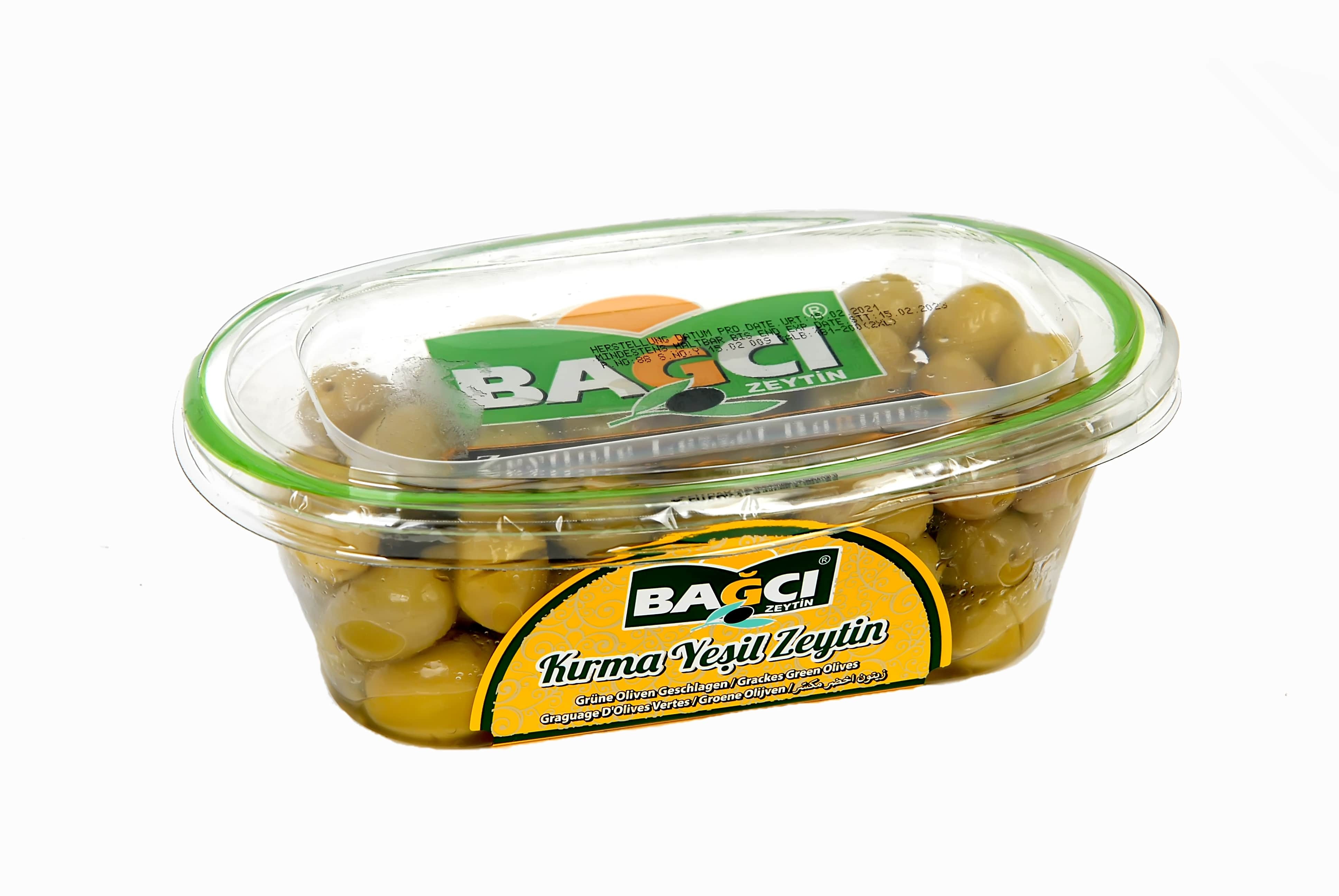 BAGCI GRÜNE OLIVEN GESCHL. 400 G