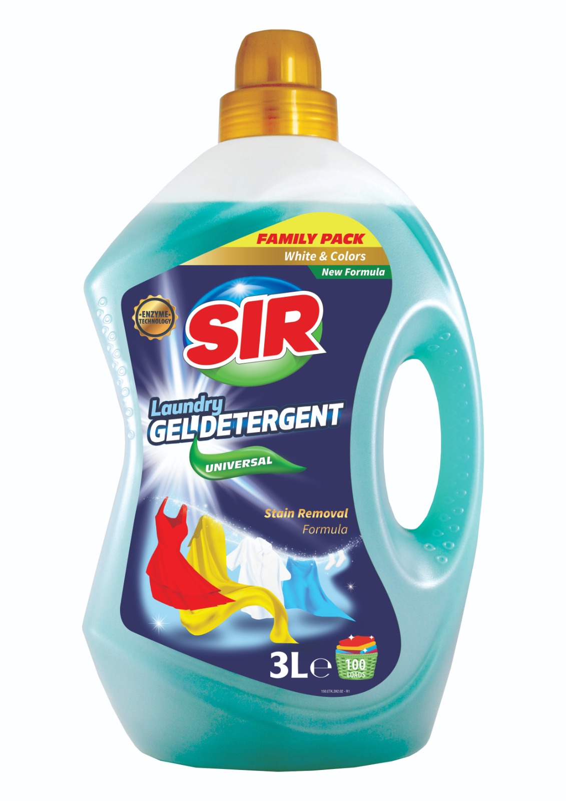 SIR WASCHGEL UNIVERSAL 3000ml
