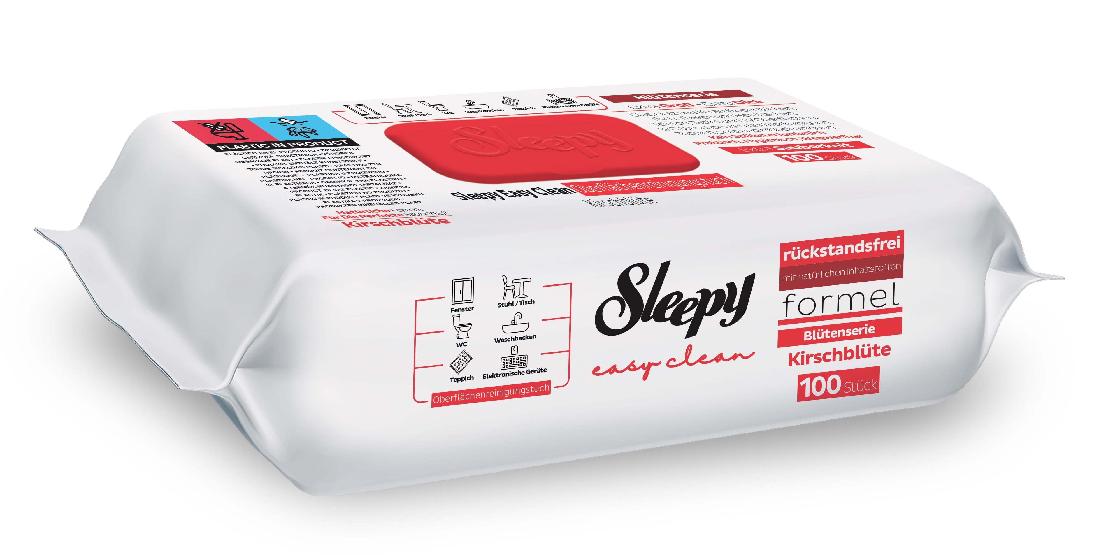 SLEEPY EASY CLEAN KIRSCHE 6×100