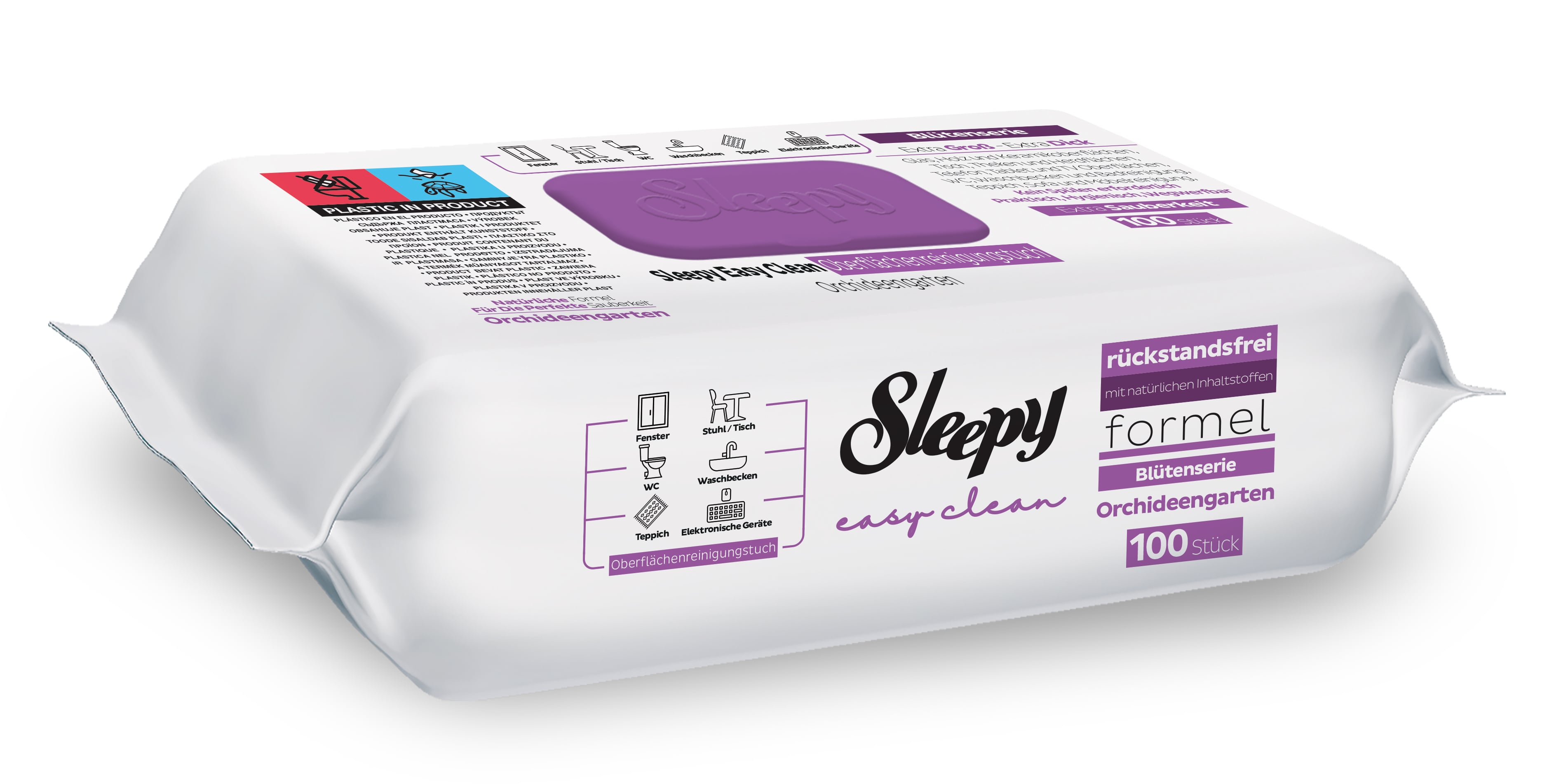 SLEEPY EASY CLEAN ORCHIDEE 6×100