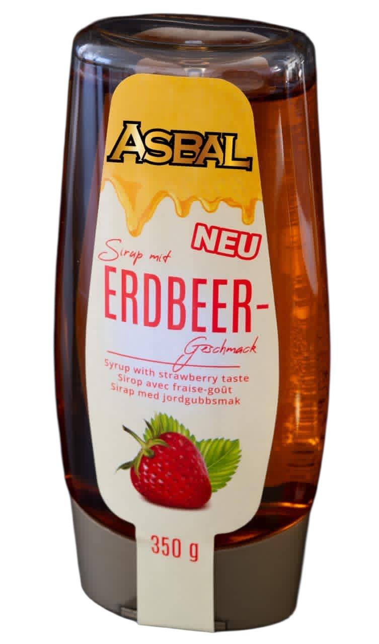 ASBAL SIRUP HONIG M. ERDBEERE 350 G