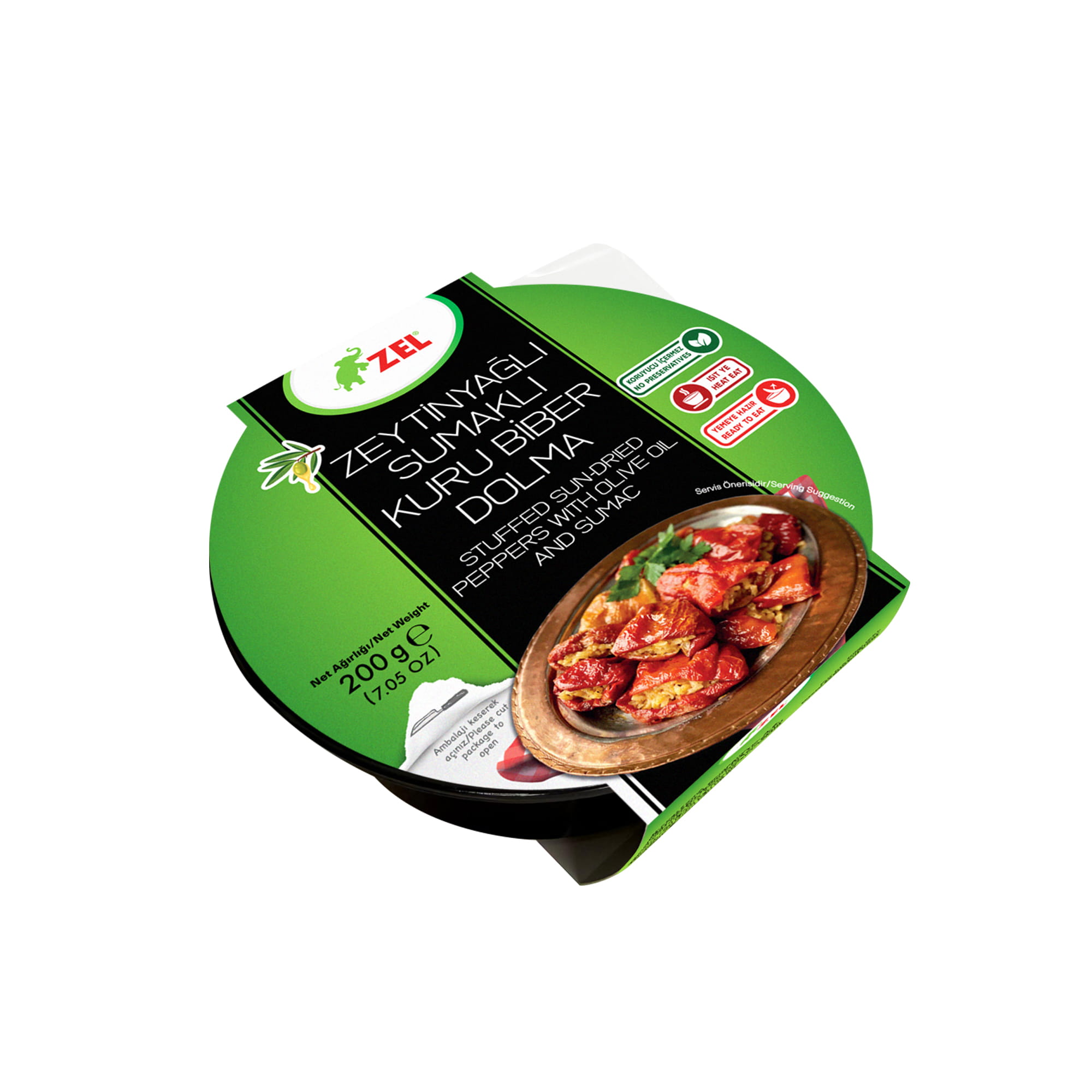 ZEL GEF. PAPRIKA MIT OLIVENÖL 200G