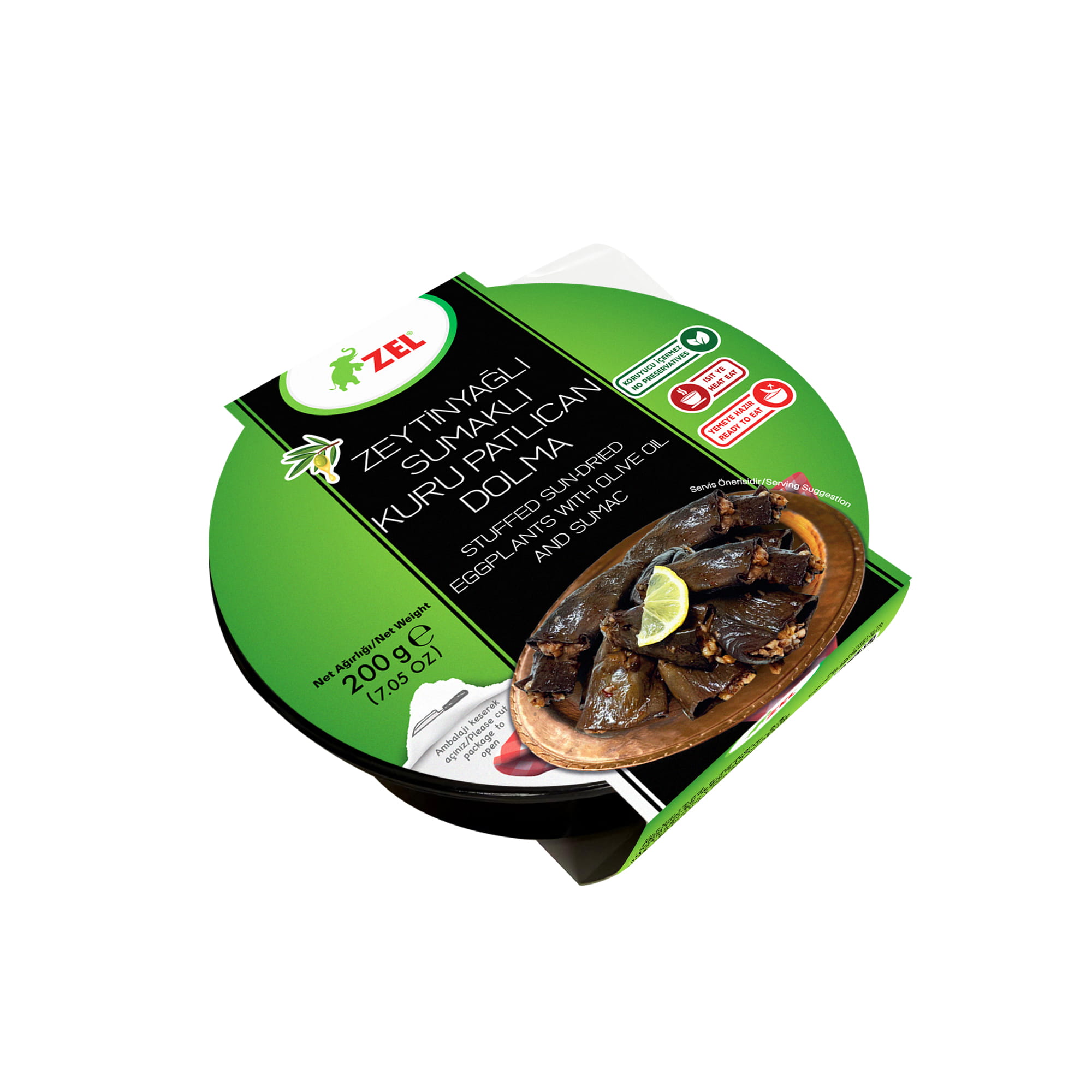ZEL GEF. MELANZANI MIT OLIVENÖL 200G